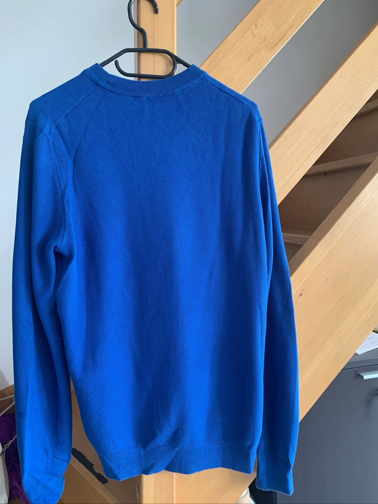 Camisa masculina Celio azul elétrico – Tamanho M – Excelente estado – photo 3
